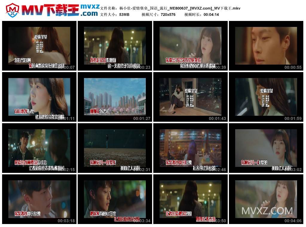 杨小壮-爱情堡垒_国语_流行_ME800637